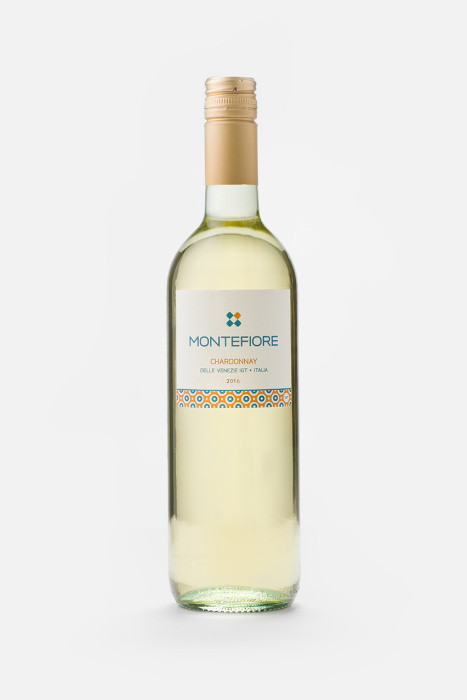 Вино Монтефьоре Шардоне, IGT, белое, полусухое, 0.75л