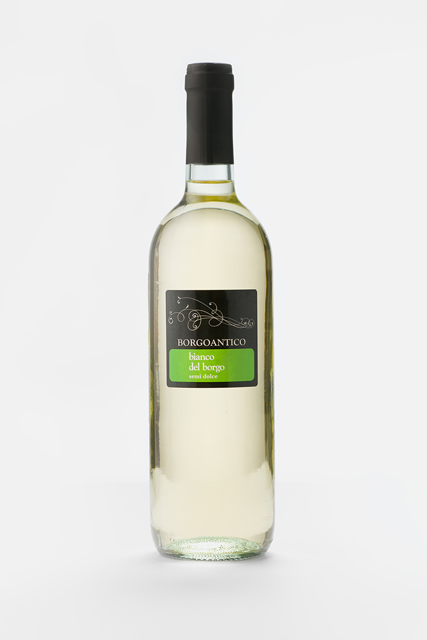 Вино Боргоантико, белое, полусладкое, 0.75л