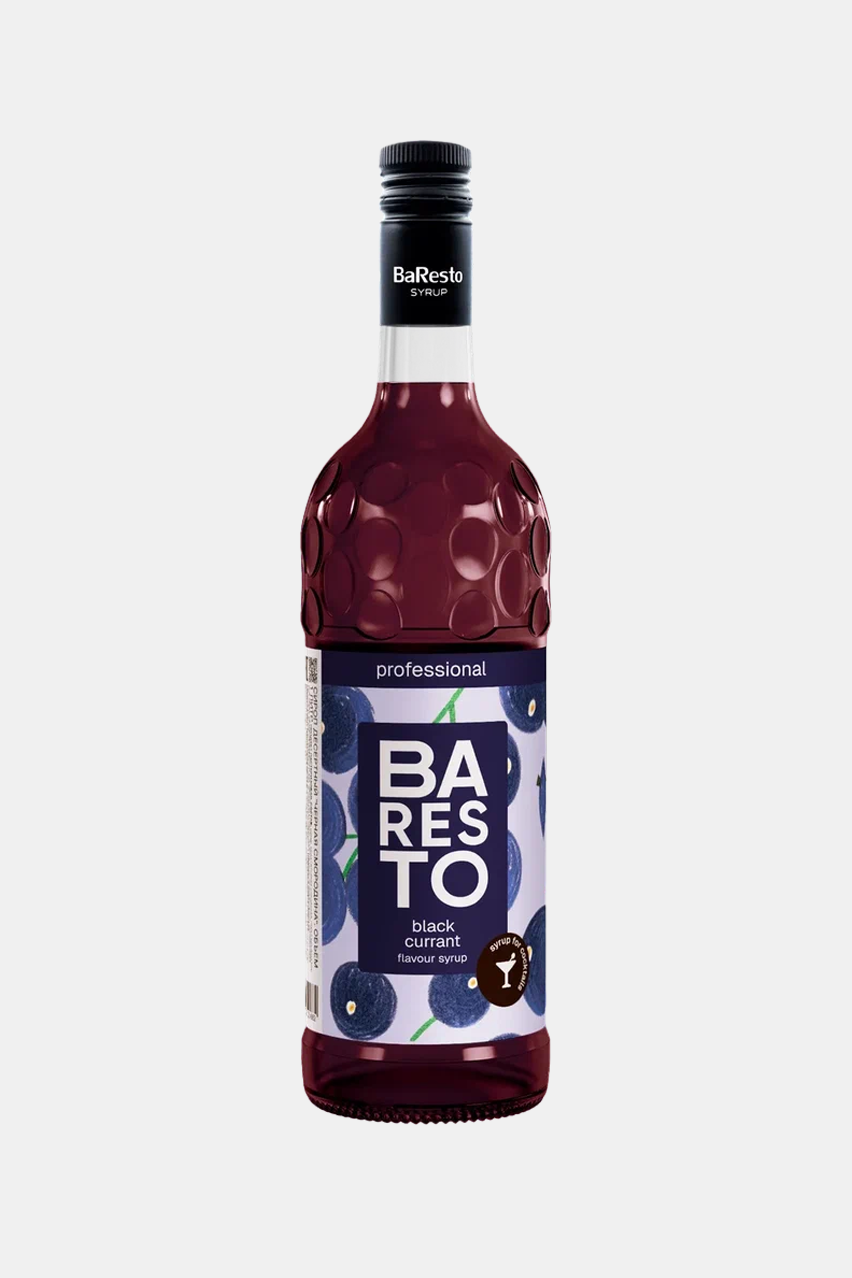 Сироп Баресто Черная Смородина, 1л