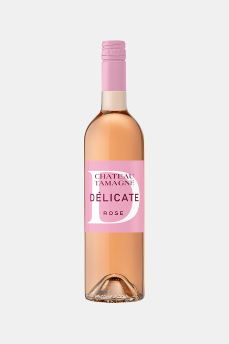 Вино Шато Тамань Деликат, розовое, полусухое, 0.75л