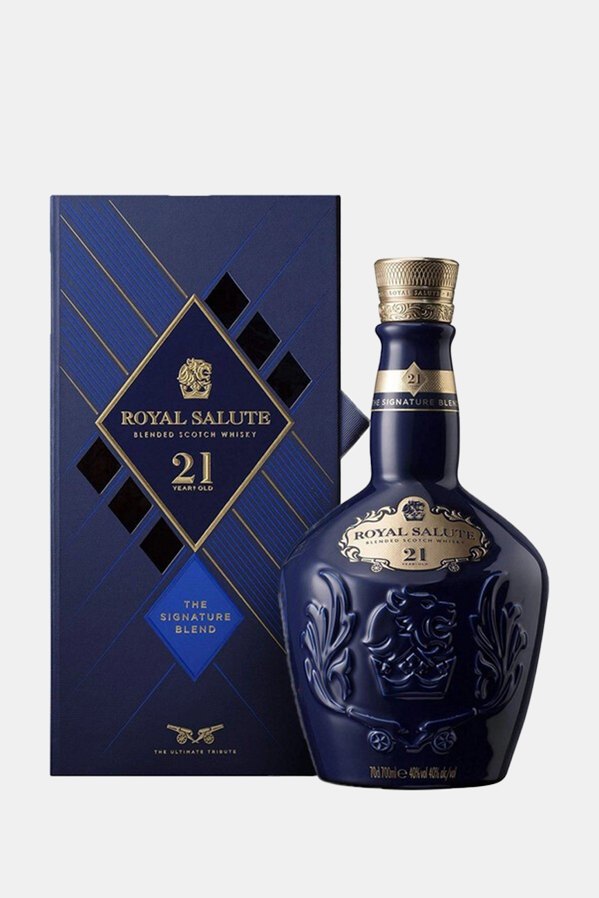 Виски Чивас Роял Салют 21 год, в подарочной упаковке, 0.7л