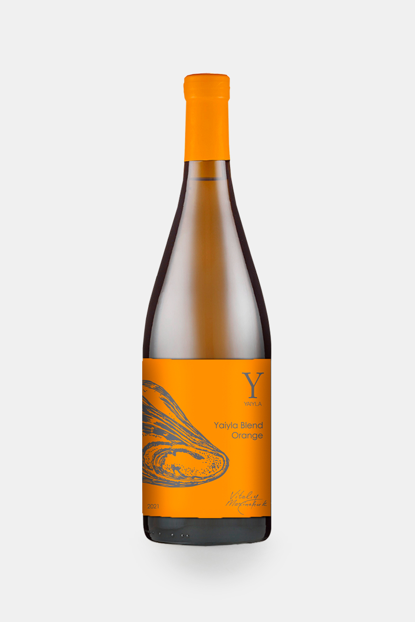 Вино Яйла Бленд Оранж, белое, сухое, 0.75л