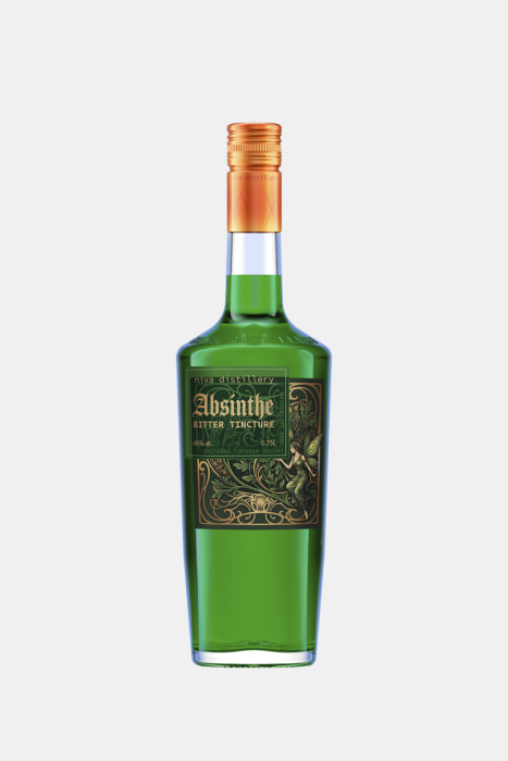 Настойка Нива  Дистиллери Абсент, горькая, 0.75л