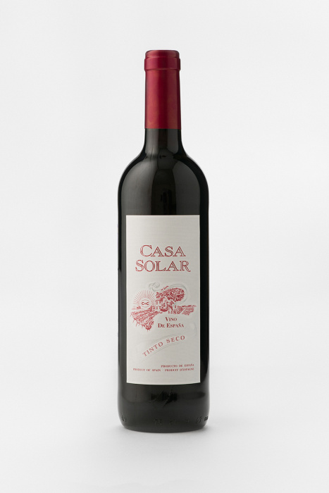 Вино Каcа Солар, красное, сухое, 0.75л