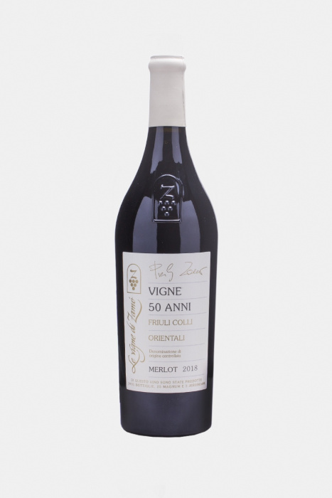 Вино Ле Винье ди Замо "Винье 50 Ани Мерло", DOC, красное, сухое, 0.75л