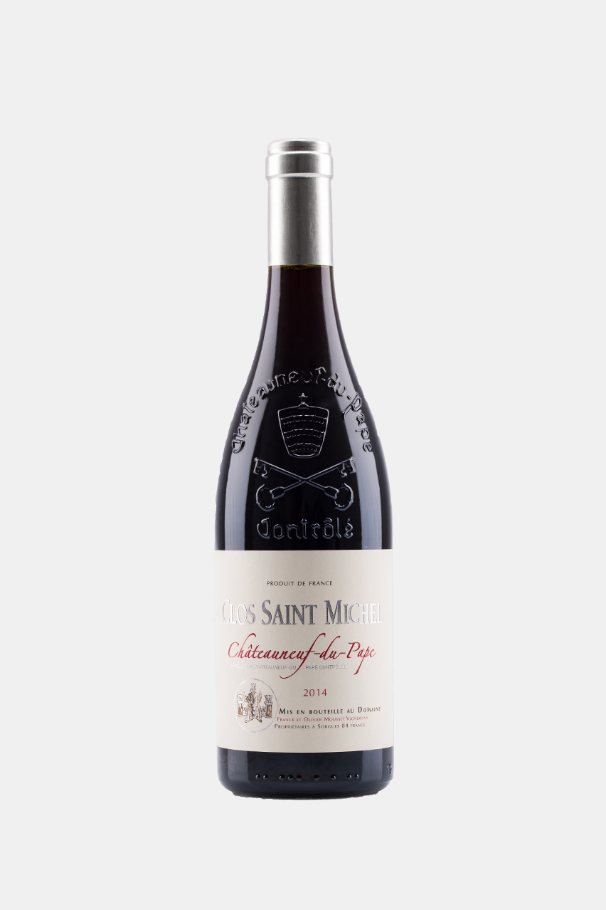 Вино Кло Сен Мишель Шатонёф Дю Пап, красное, сухое, 0.75л
