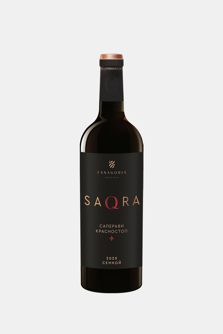 Вино Фанагория Сакра, ЗНМП Сенной, красное, сухое, 0.75л