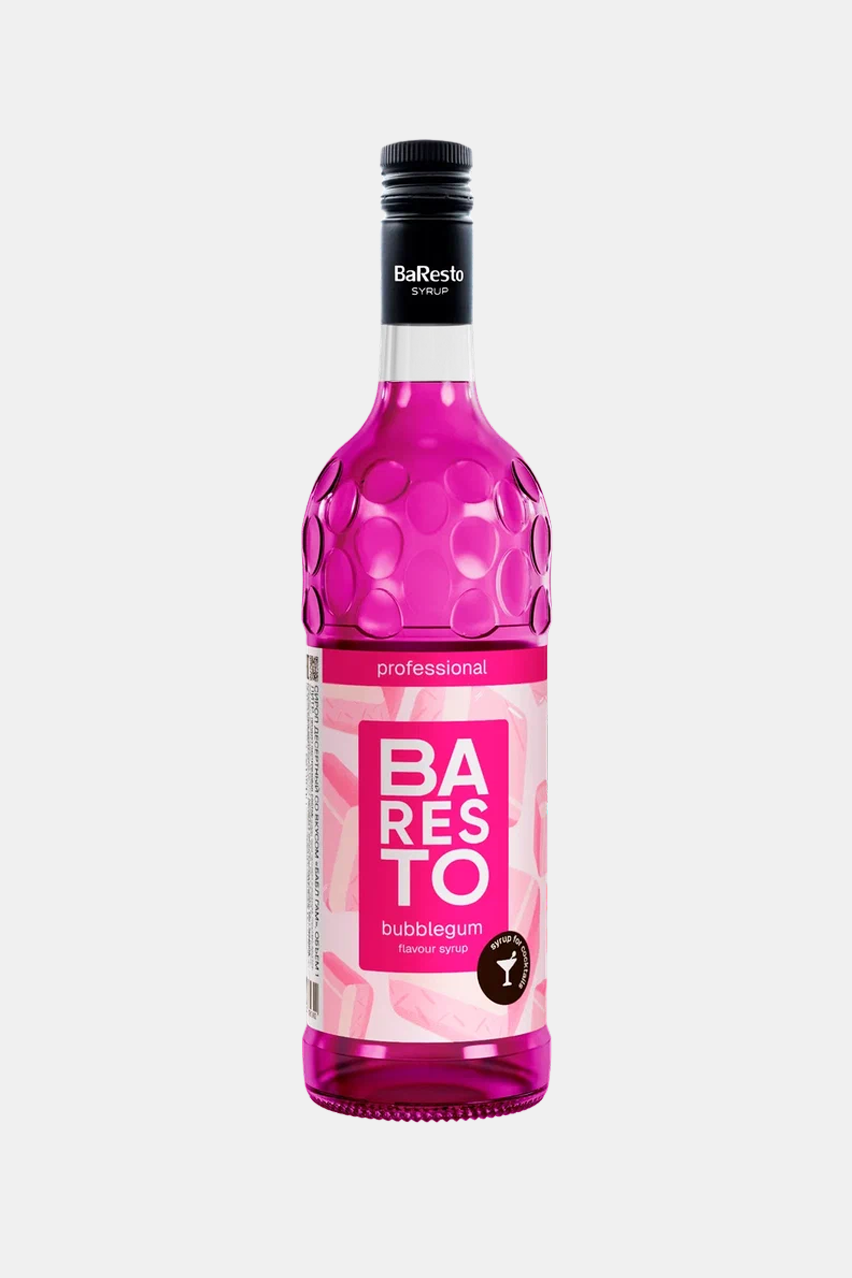 Сироп Баресто Бабл Гам, 1л