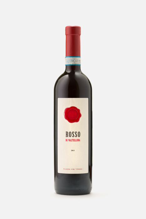 Вино Плоцца Россо Ди Вальтелина, DOC, красное, сухое, 0.75л