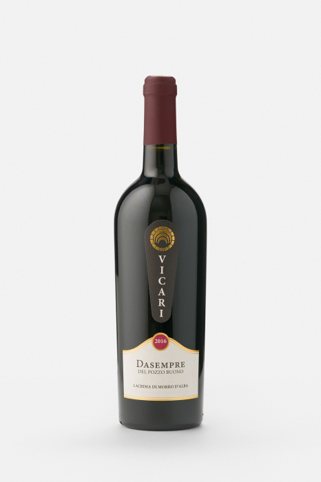 Вино Дасемпре дель Поццо Буоно Лакрима ди Моро д'Альба, красное, сухое, 0.75л