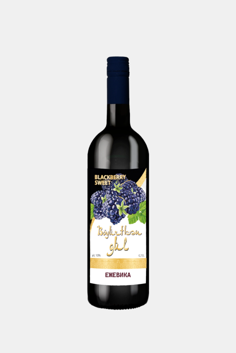 Вино Цветок Ежевики, красное, сладкое, 0.75л