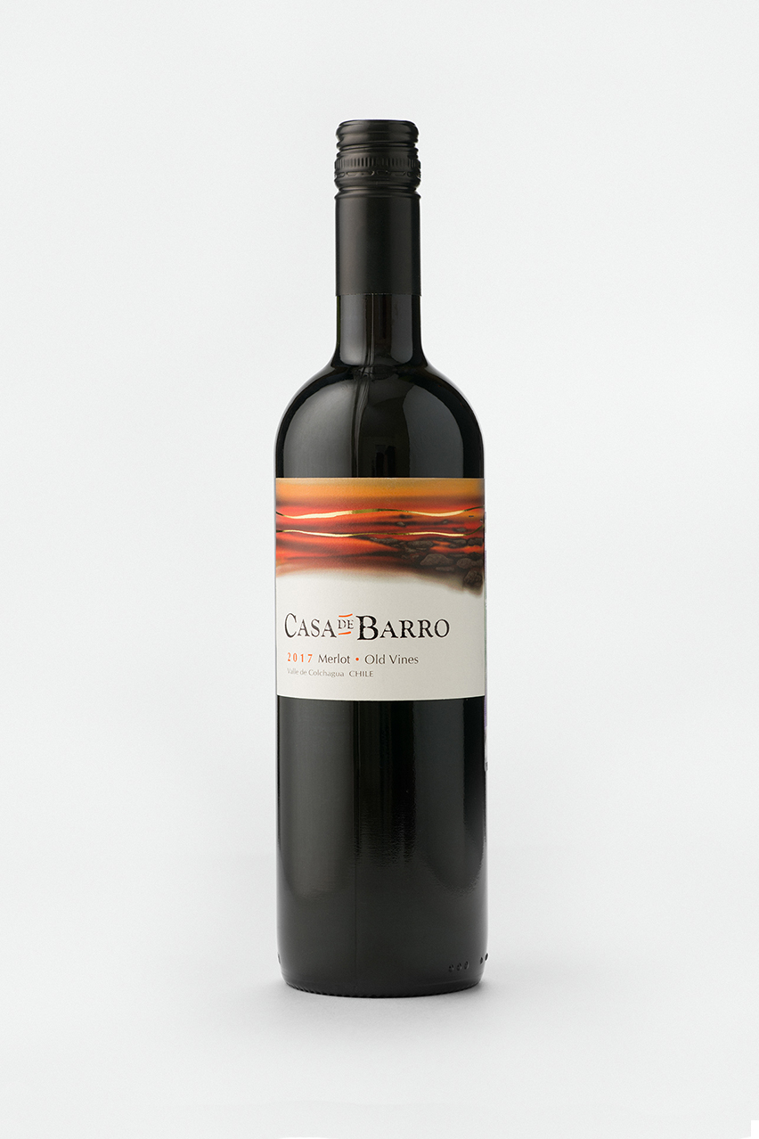 Вино Каса де Барро Мерло, DO, красное, сухое, 0.75л
