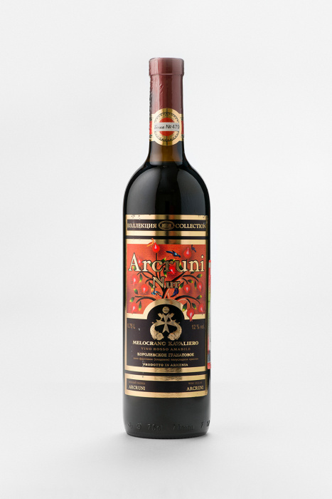 Вино Арцруни Нур Королевское Гранатовое, красное, полусладкое, 0.75л