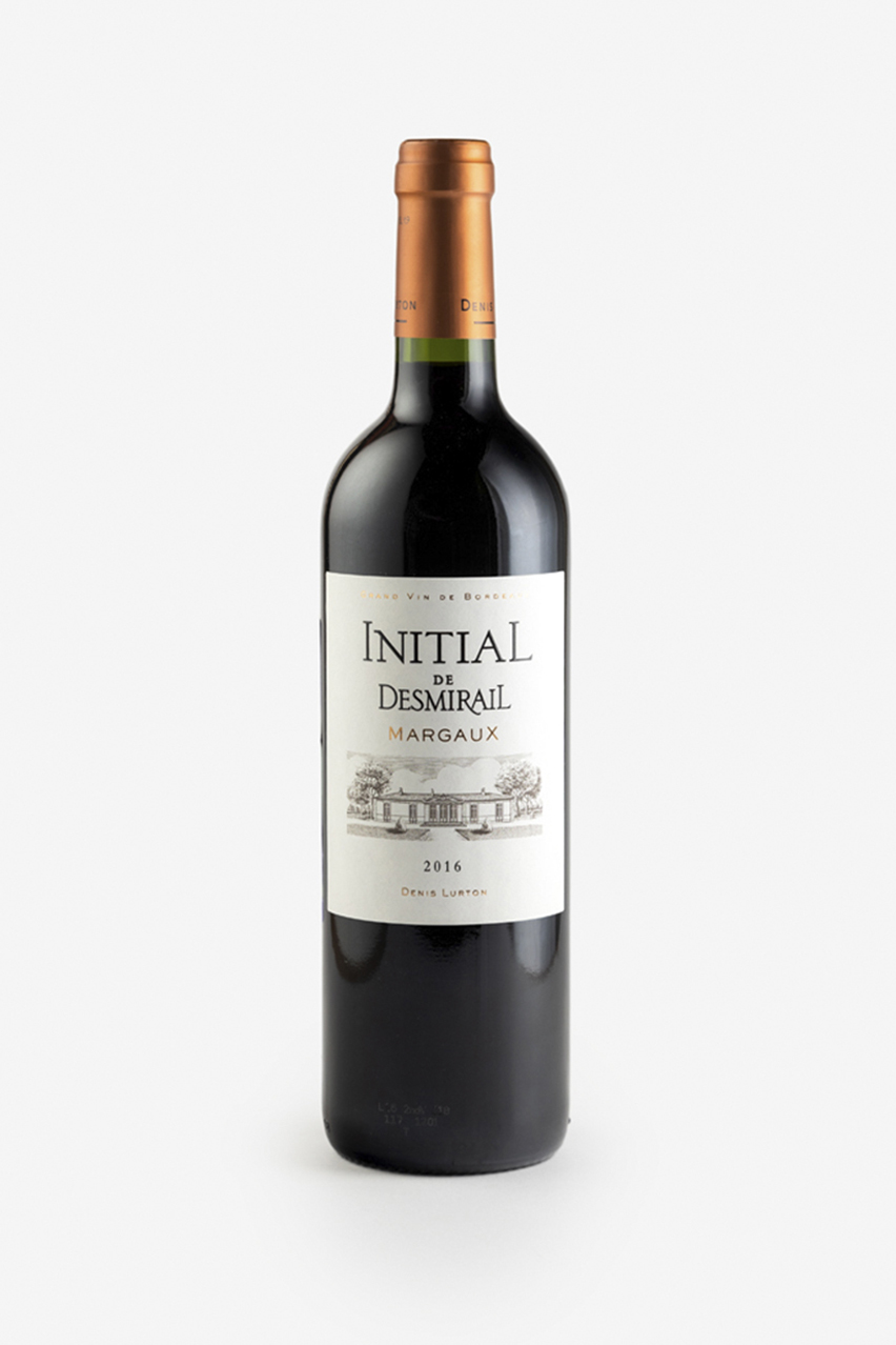 Вино Инисьяль де Демирай Марго AOC, красное, сухое, 0.75л