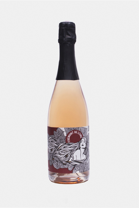 Игристое Вино Креман де Луар Розе Юто Буланже, розовое, брют, 0.75л