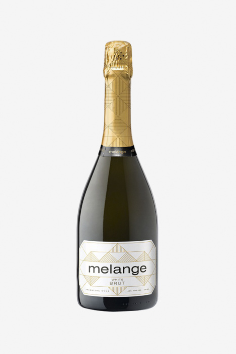 Игристое вино Меланж, белое, брют, 0.75