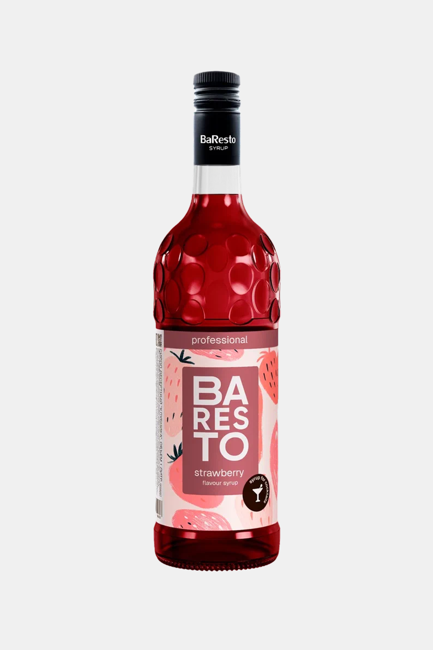 Сироп Баресто Клубника, 1л