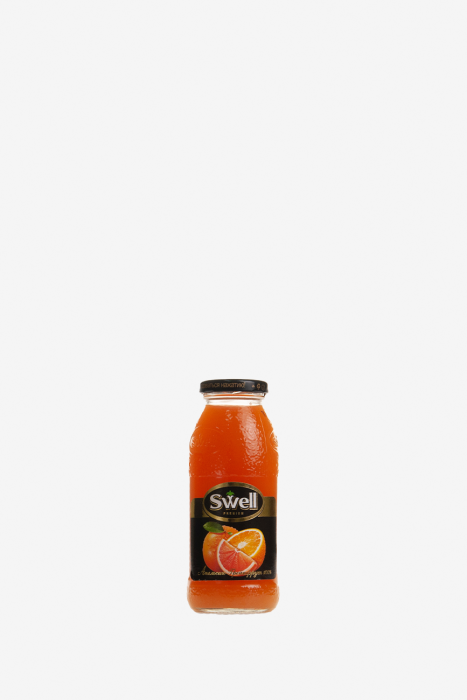 Сок Свэлл Премиум Апельсин-Грейпфрут, с мякотью, в стеклянной бутылке, 0.25л