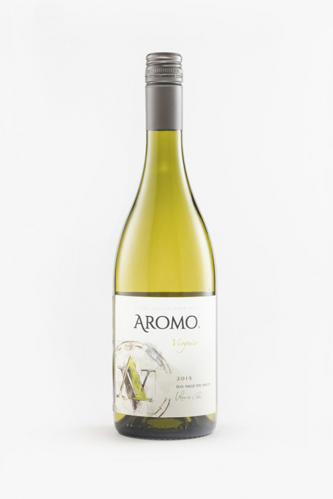 Вино Аромо Вионье, DO, белое, полусухое, 0.75л
