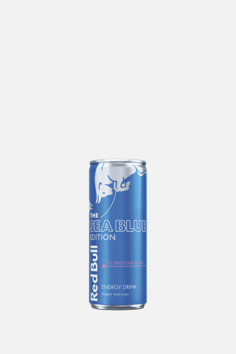 Напиток Ред Булл Sea Blue Edition со вкусом ирги, 0.25л