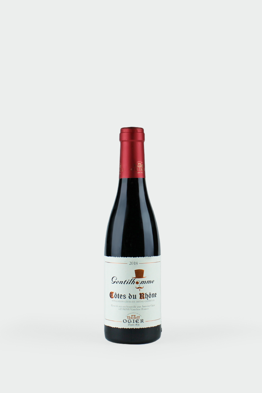 Вино Жантильом Кот-дю-Рон, AOC, красное, сухое, 0.375л