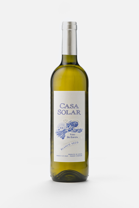 Вино Каcа Солар, белое, сухое 0.75л
