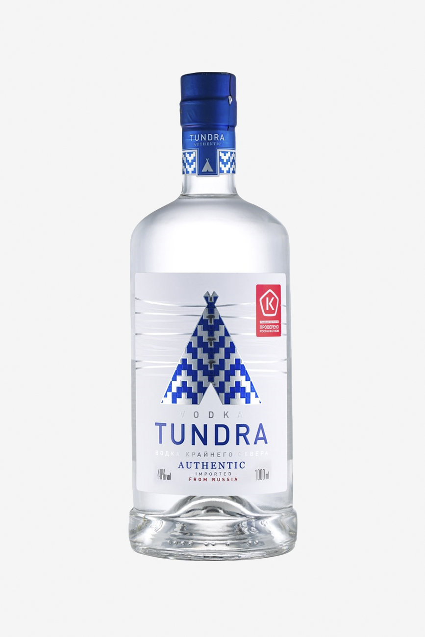Водка Тундра Аутентик, 1л