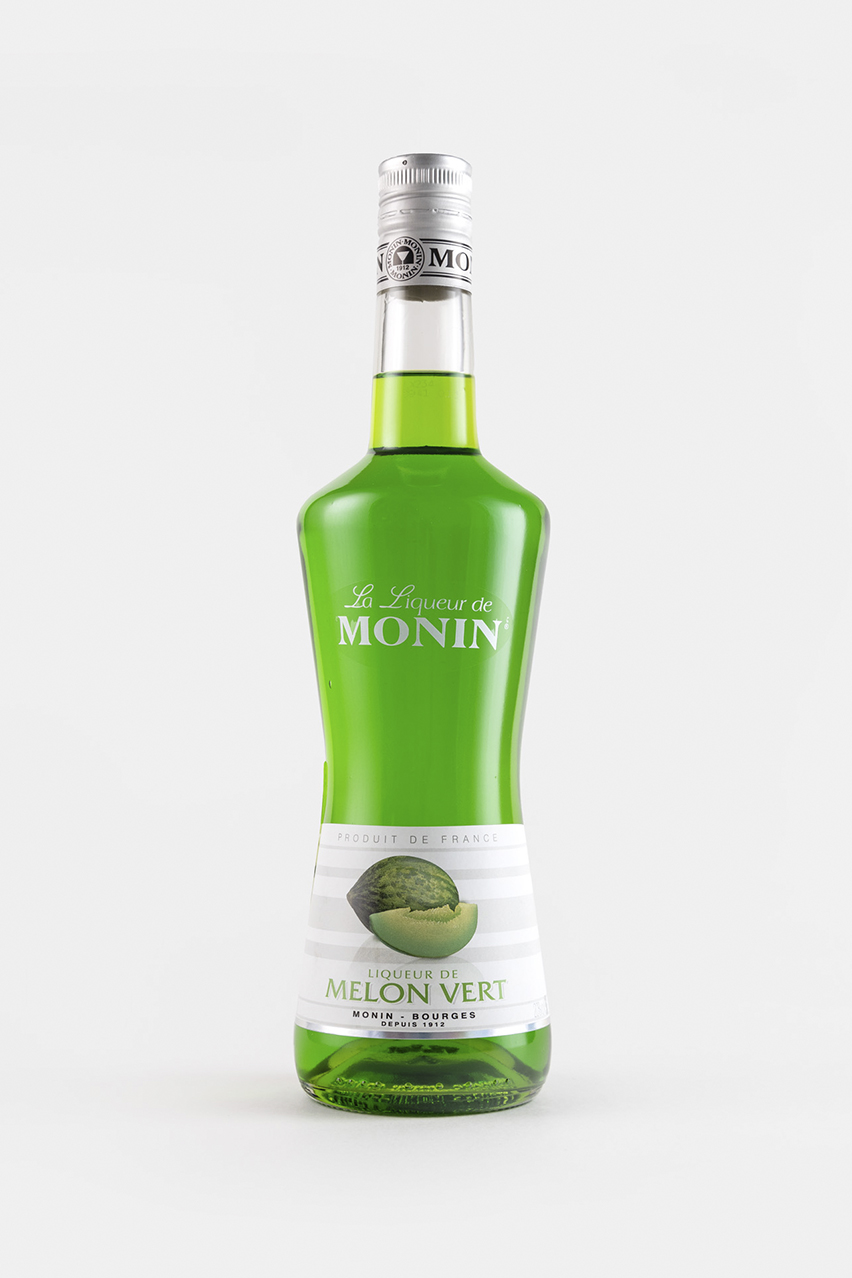 Ликер Монин со вкусом зеленой дыни, 0.7л