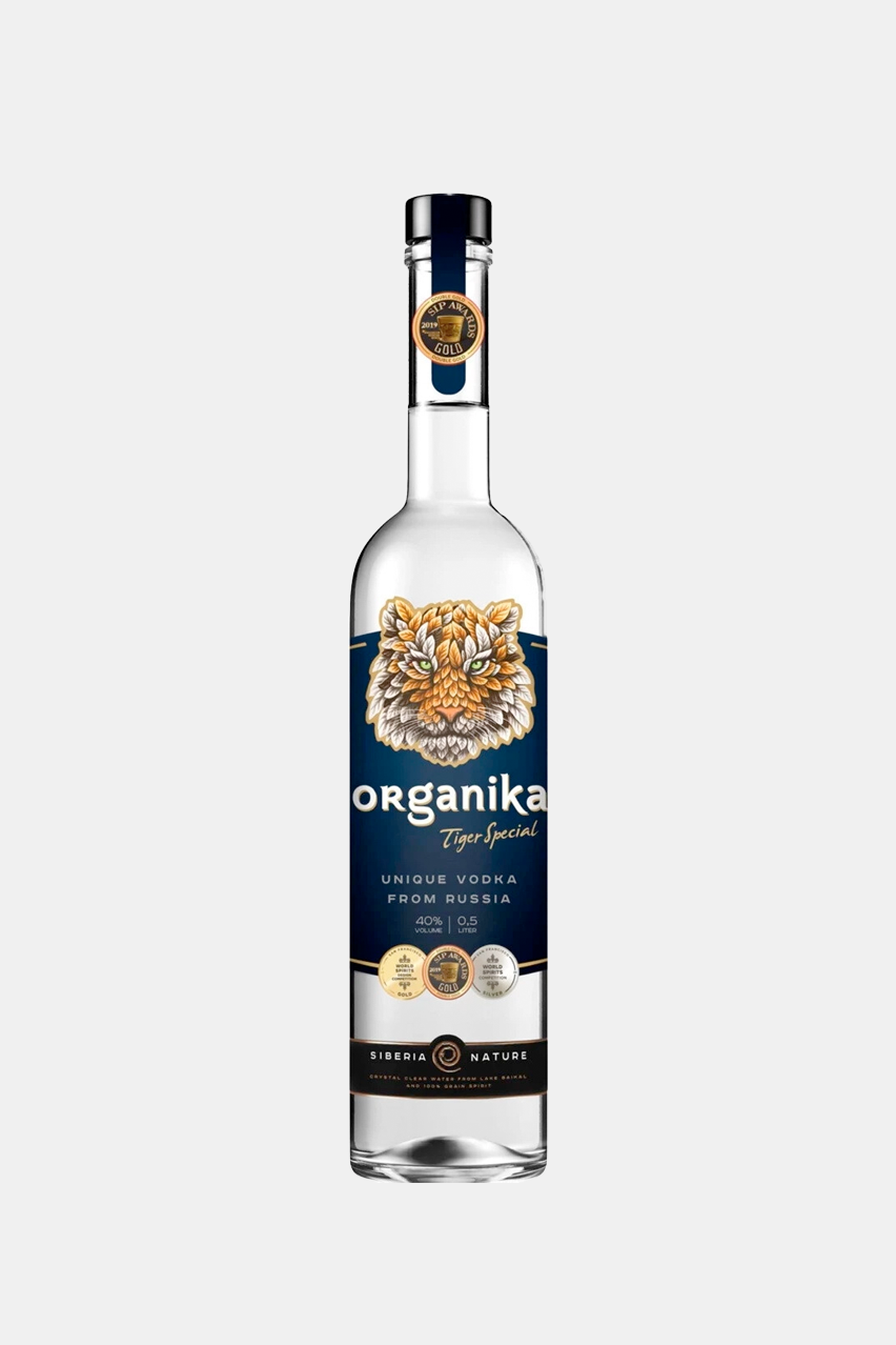 Водка Органика Тайгер Спешл, 0.5л