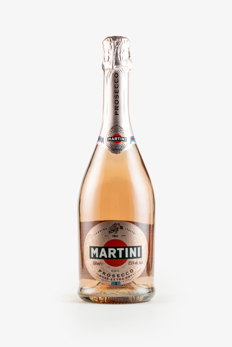 Игристое вино Мартини Просекко Розе, розовое, сухое, 0.75л