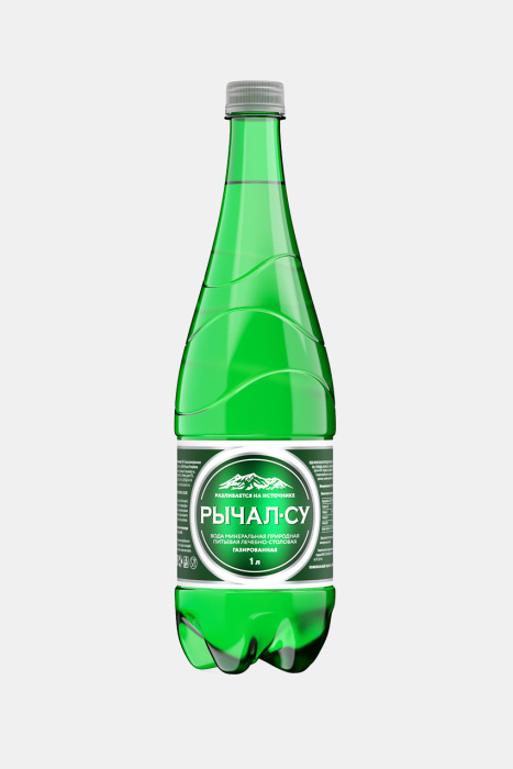 Вода Рычал-Су, газированная