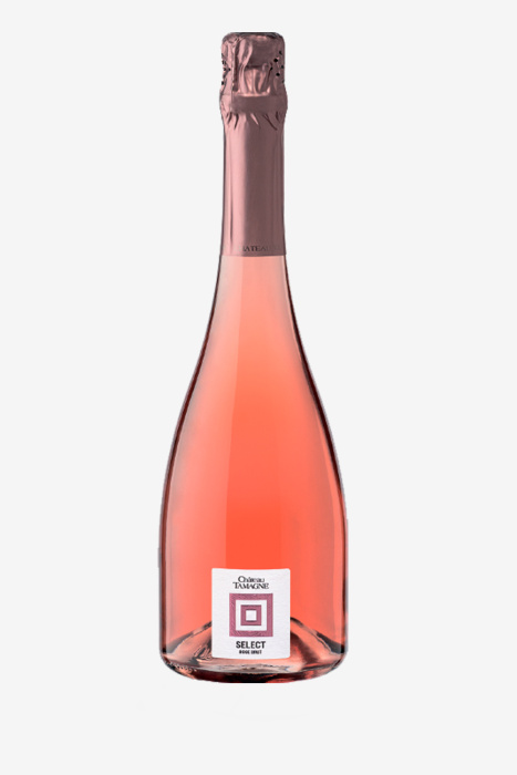 Игристое вино Шато Тамань Селект Розе, розовое, брют, 0.75л
